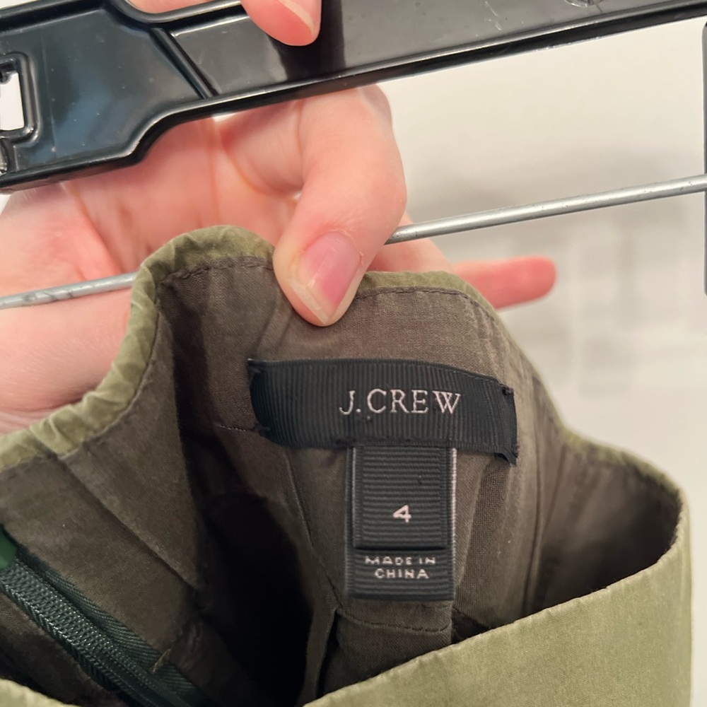 J. Crew Olive Green Skirt - Picture 3 of 6